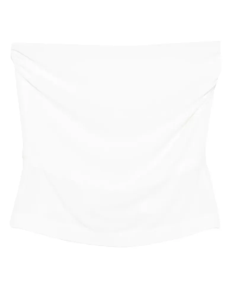 Norma Kamali tube top - Weiß Weiß