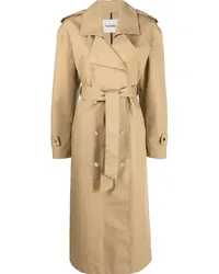 Nanushka Trenchcoat im Oversized-Look Grün