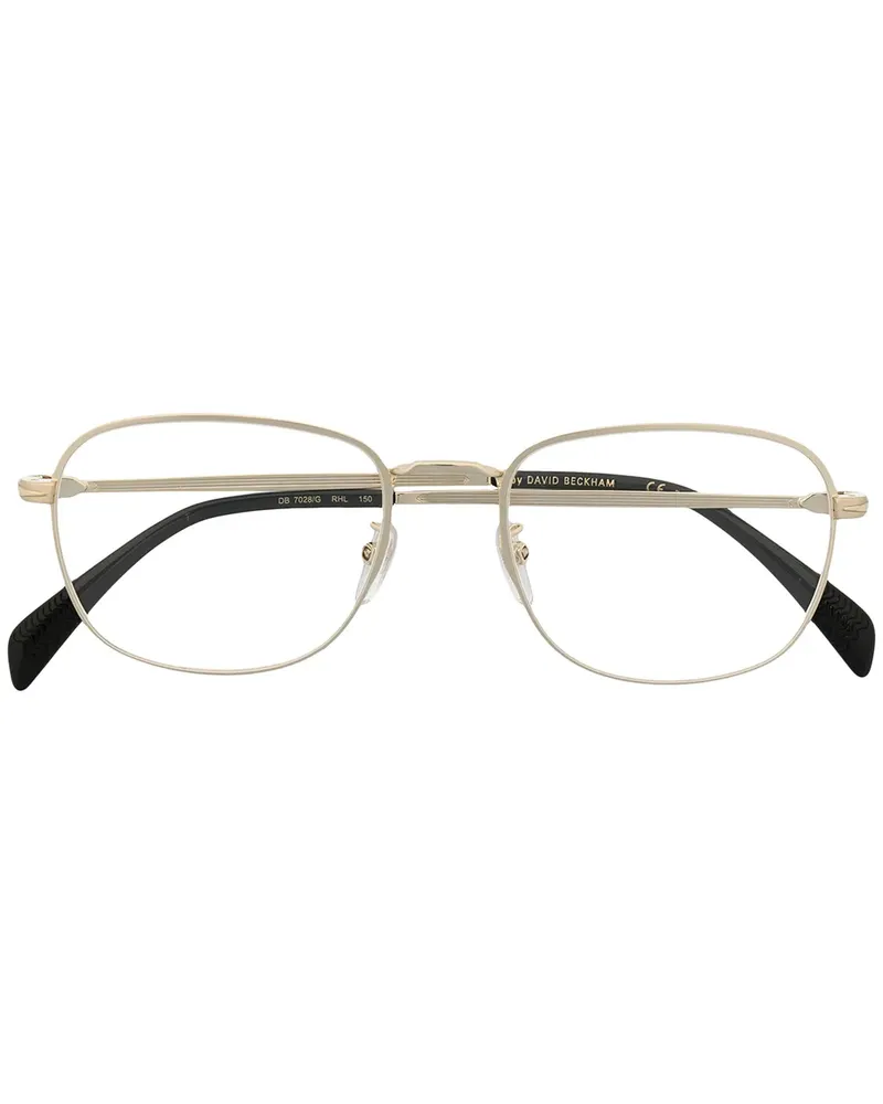 EYEWEAR by DAVID BECKHAM Brille mit eckigem Gestell - Schwarz Schwarz