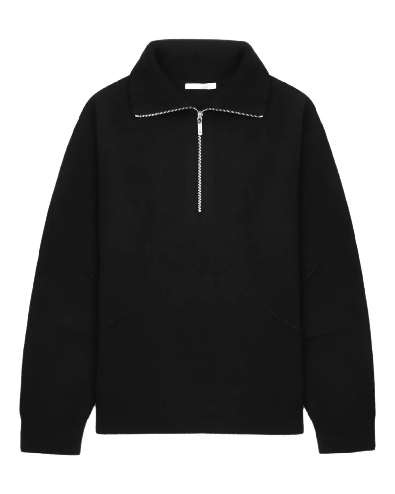 Helmut Lang zip-up sweater - Schwarz Schwarz