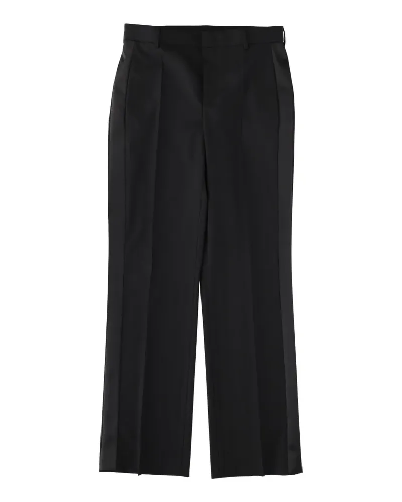 Moschino seam-detail trousers - Schwarz Schwarz
