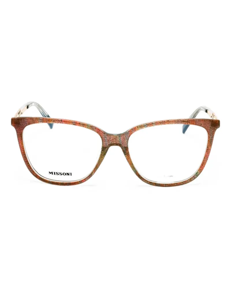 Missoni Brille mit Cat-Eye-Gestell - Orange Orange