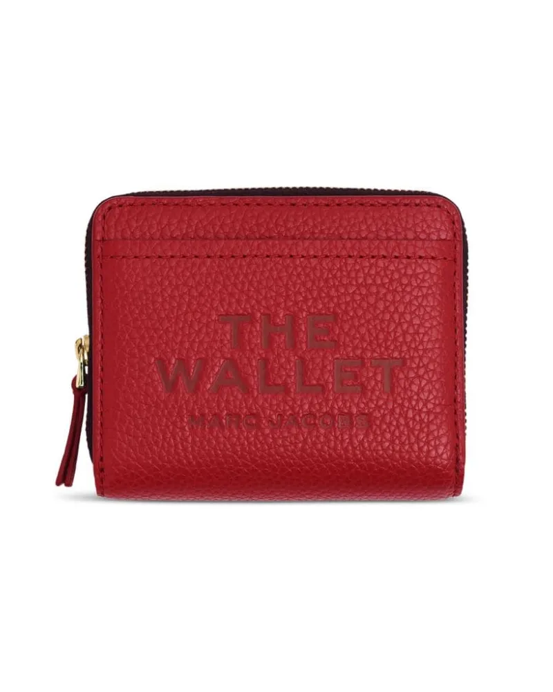 Marc Jacobs Portemonnaie mit Logo-Print - Rot Rot