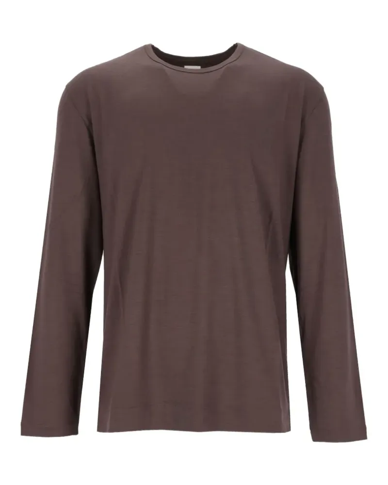 Paul Smith long-sleeve wool T-shirt - Braun Braun