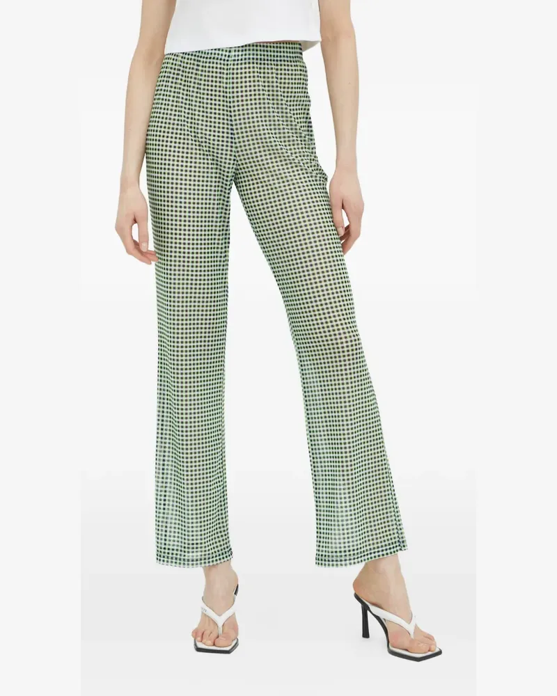 Résumé checked trousers - Grün Grün