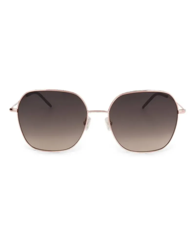 HUGO BOSS Sonnenbrille mit geometrischem Gestell - Rosa Rosa
