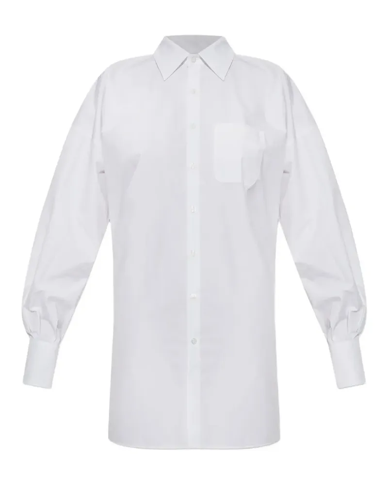 COPERNI drawstring-waist shirt - Weiß Weiß