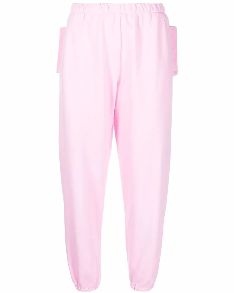 Natasha Zinko Box Cropped-Jogginghose - Rosa Rosa