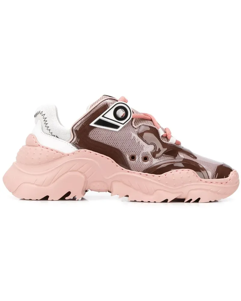 N° 21 Sneakers mit Netzeinsätzen - Rosa Rosa