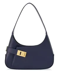 Ferragamo Klassische Hobo-Tasche Blau