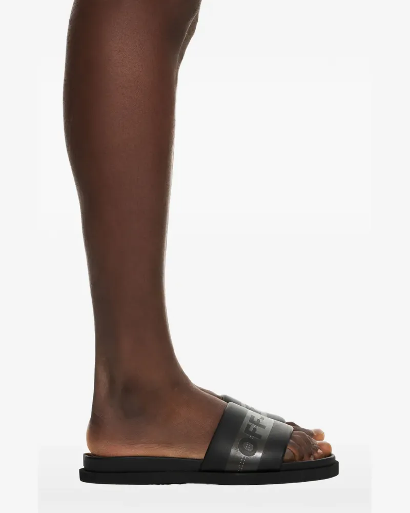 OFF-WHITE Industrial Belt Sandalen - Schwarz Schwarz