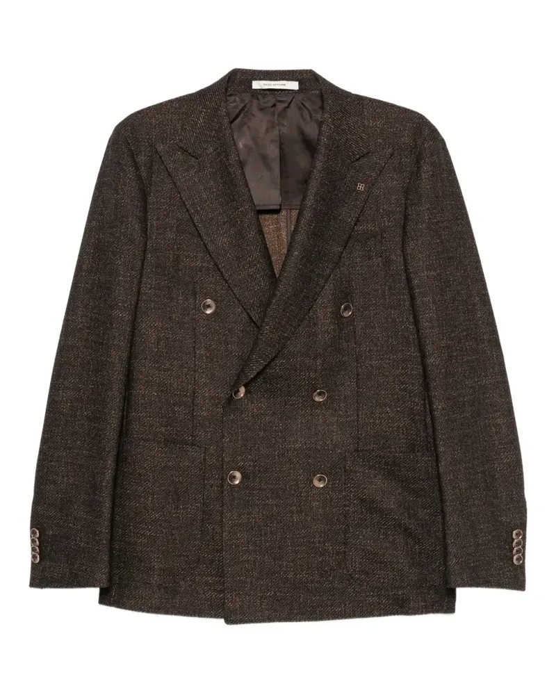 Tagliatore double-breasted peak-lapels blazer - Braun Braun