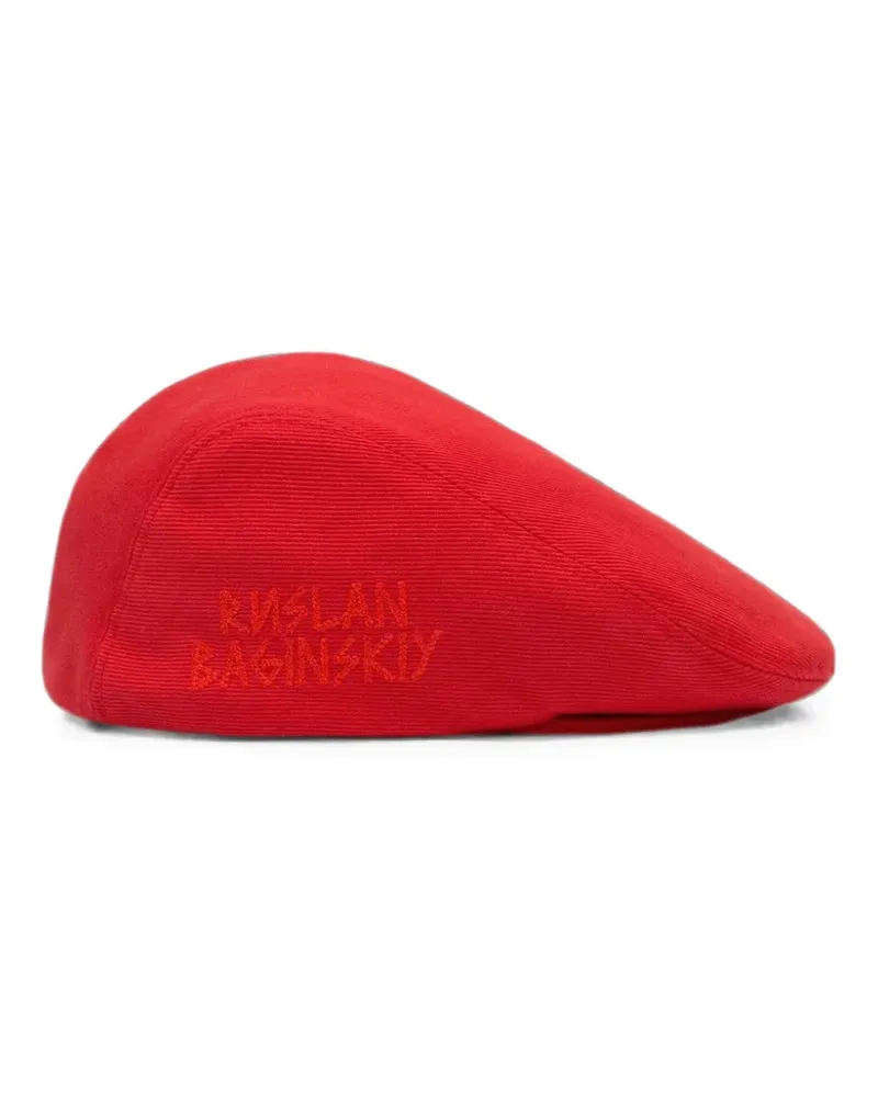 RUSLAN BAGINSKIY Ivy Baseballkappe mit Logo - Rot Rot