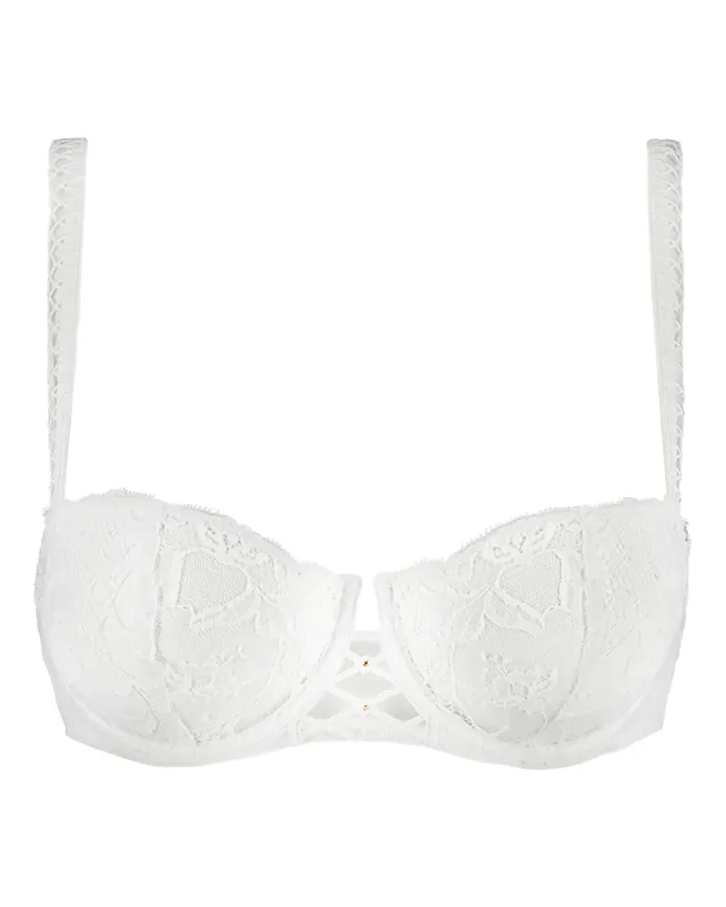 Aubade Kiss of Love BH mit Spitzenbesatz - Weiß Weiß