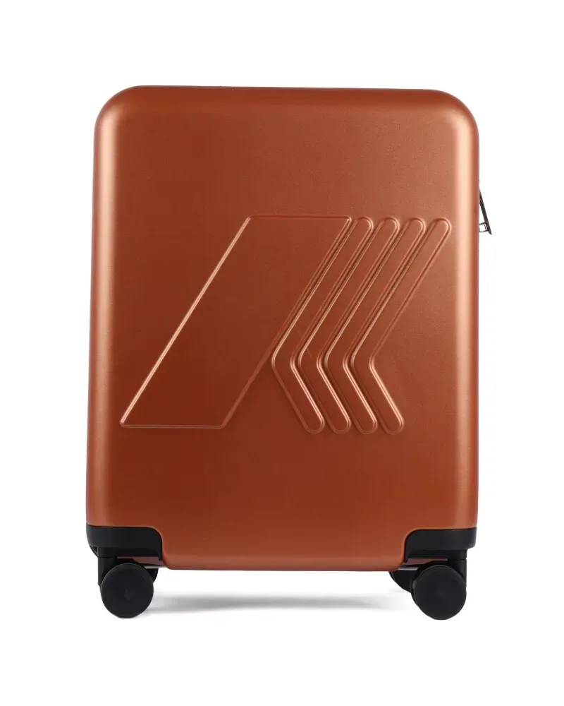 K-Way Eudoxie Reisetasche mit Logo-Prägung - Orange Orange