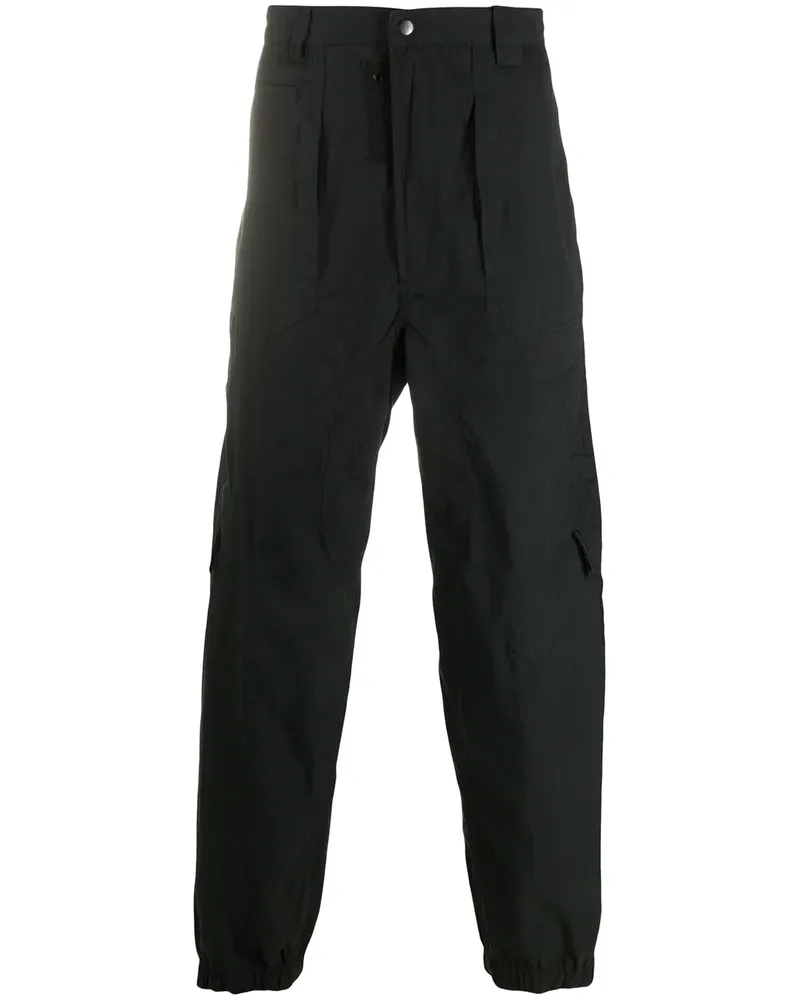 Diesel Hose mit Faltendetail - Schwarz Schwarz