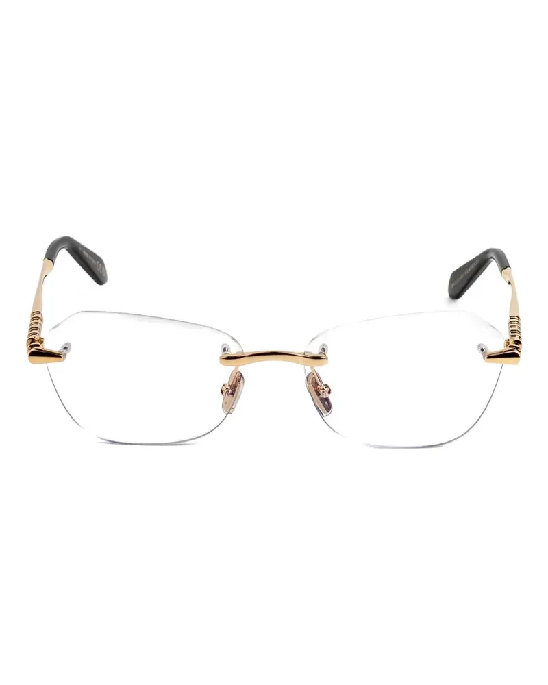 Bulgari Serpenti rimless glasses - Gold Gold
