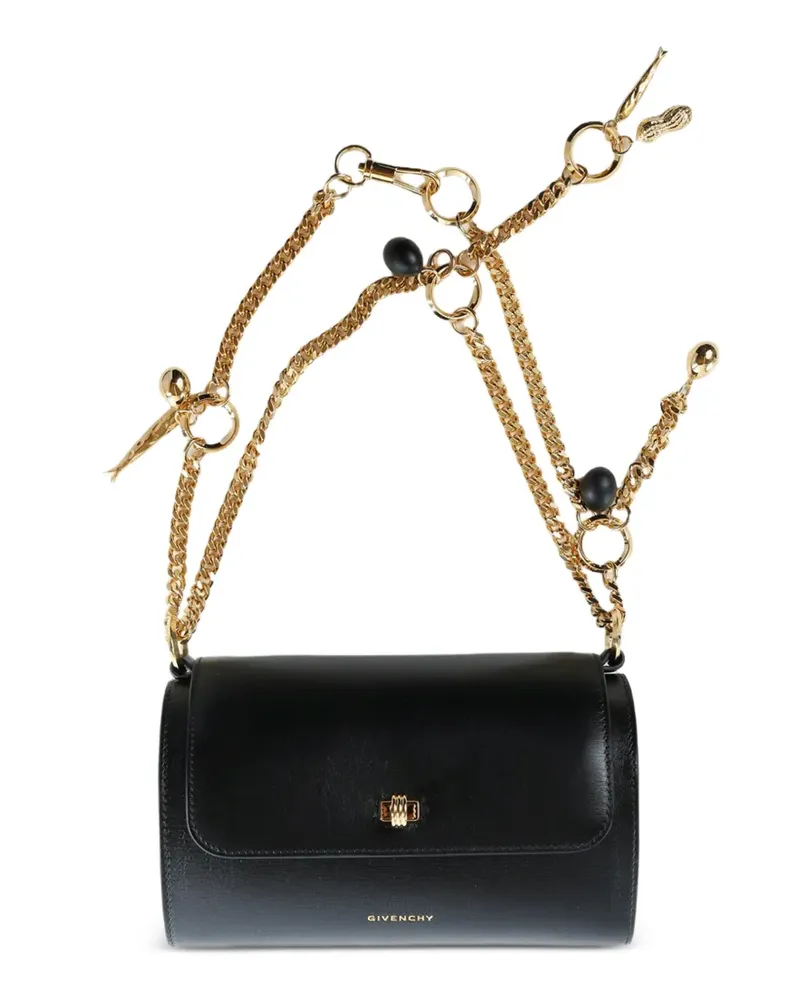 Givenchy small Pout charm-embellished shoulder bag - Schwarz Schwarz
