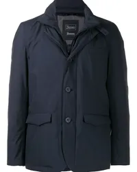 Herno Daunenjacke im Layering-Look Blau