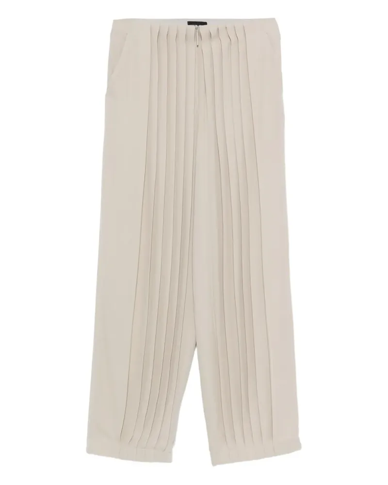 Giorgio Armani pleated pocket pants - Nude Nude