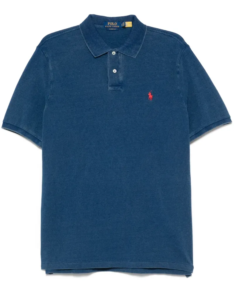 Ralph Lauren Poloshirt mit kurzen Ärmeln - Blau Blau