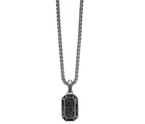 Amulett mit Diamanten-Pavé 14mm
