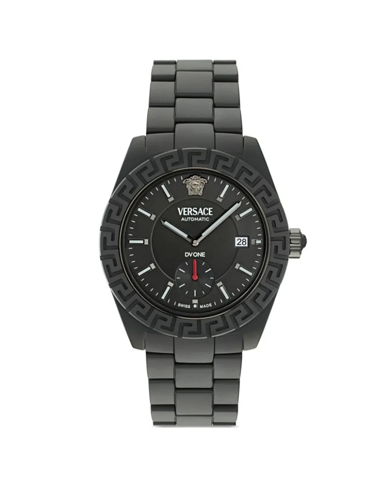 Versace DV One Automatic 43mm - Schwarz Schwarz