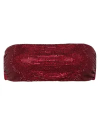 FISICO-Cristina Ferrari Bandeau-Bikini mit Strass Rot