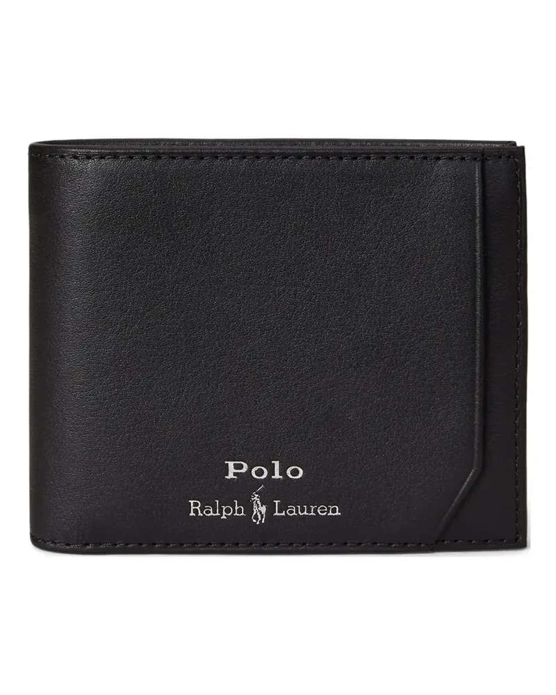 Ralph Lauren Portemonnaie mit Klappe - Schwarz Schwarz