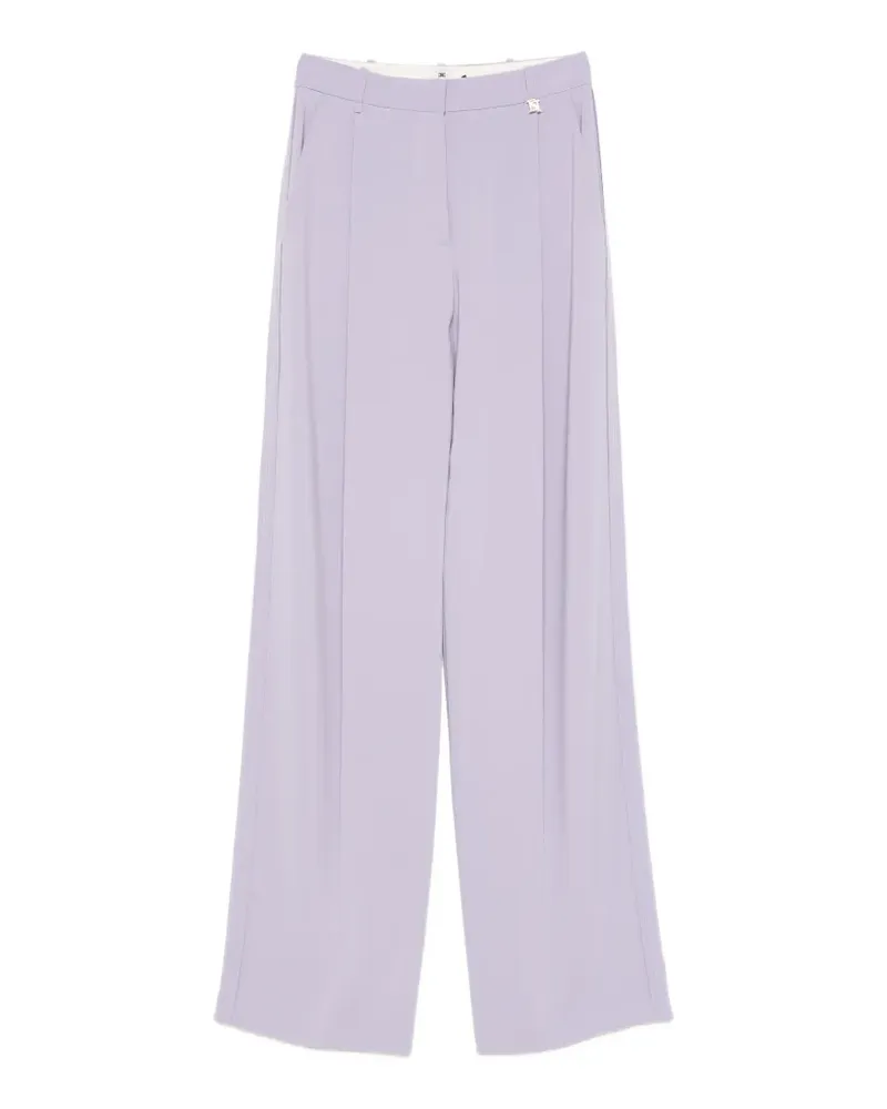 Elisabetta Franchi wide-leg trousers - Violett Violett