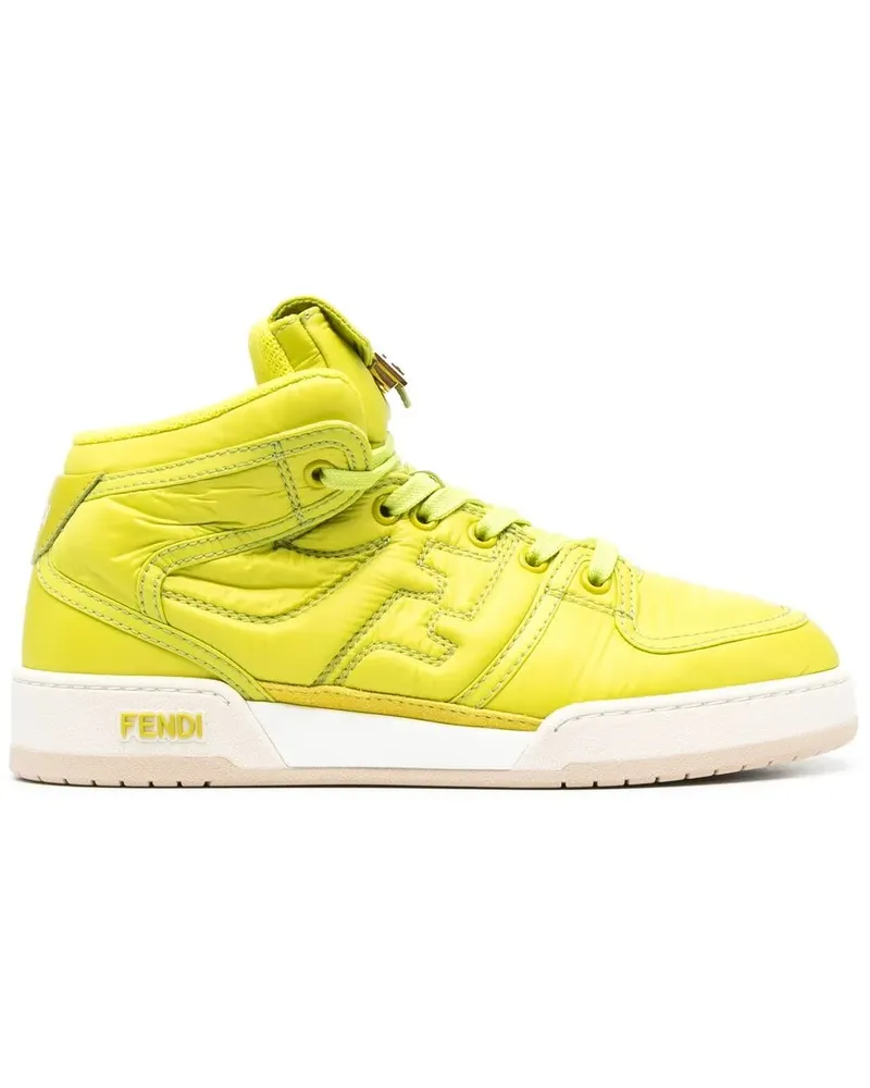 Fendi Sock-Sneakers mit Logo - Grün Grün