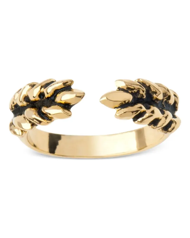 Aurélie Bidermann 18kt vergoldeter 'Wheat' Ring Gold