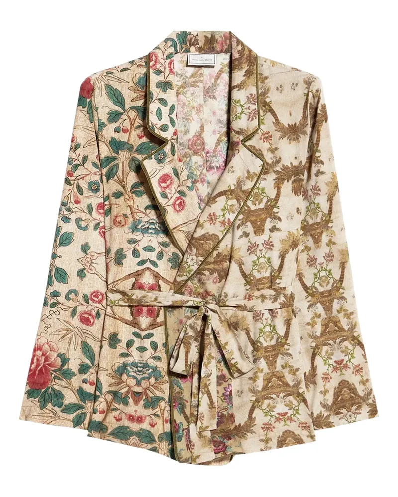 Pierre-Louis Mascia Blazer mit Muster - Nude Nude
