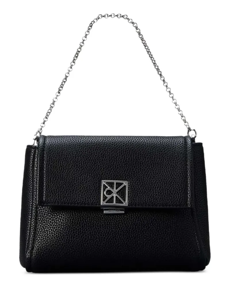 Calvin Klein logo shoulder bag - Schwarz Schwarz