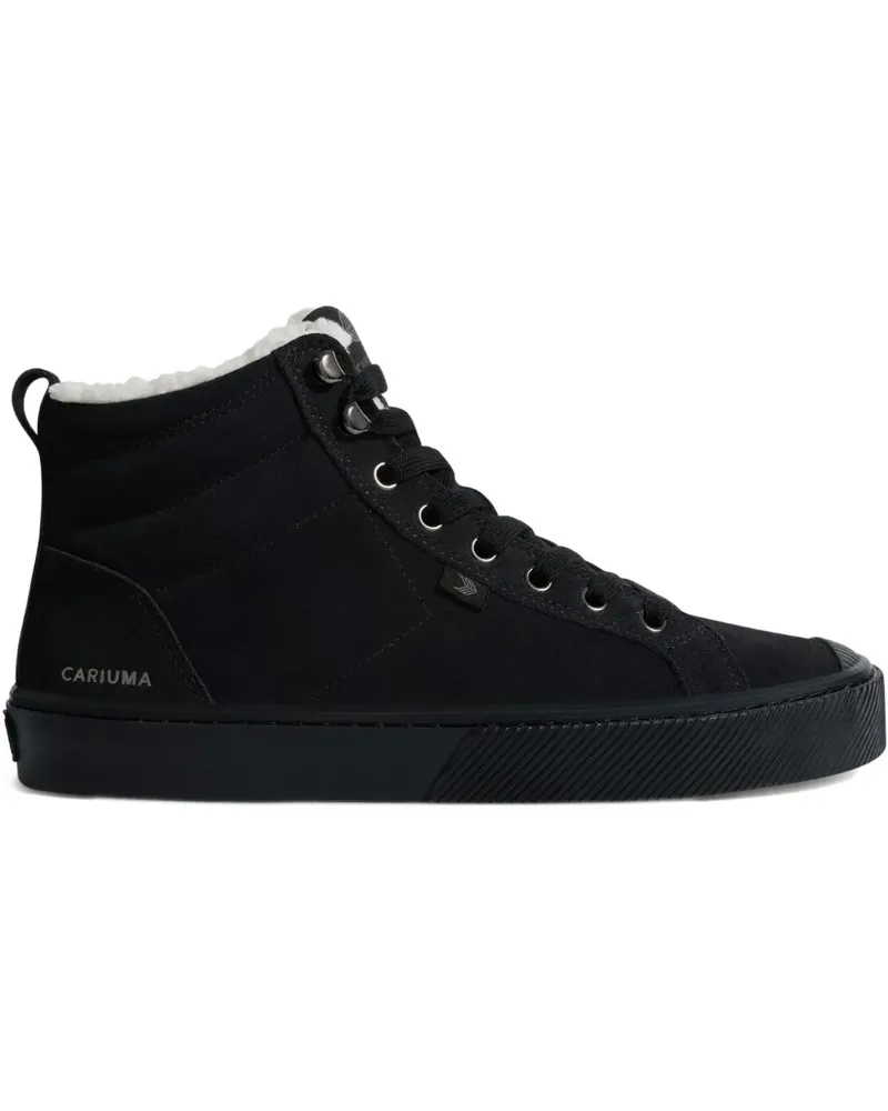 CARIUMA OCA high-top sherpa-lined sneakers - Schwarz Schwarz