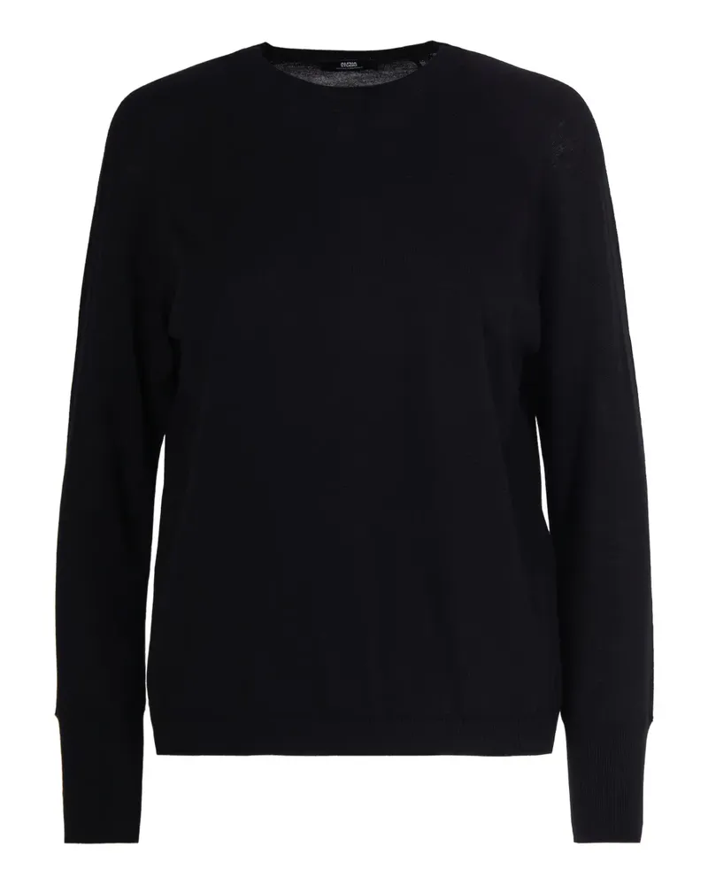 Alpha Studio buttoned wool sweater - Schwarz Schwarz