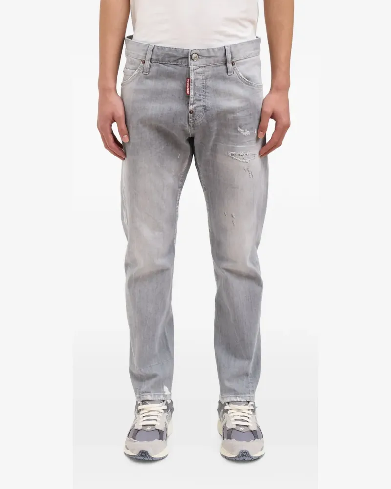 Dsquared2 Slim Twist Jeans - Grau Grau