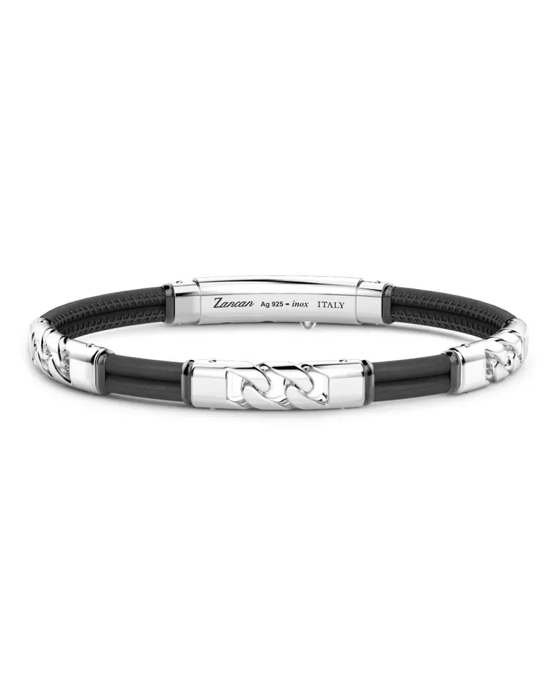 ZANCAN Armband mit Logo-Gravur - Silber Silber