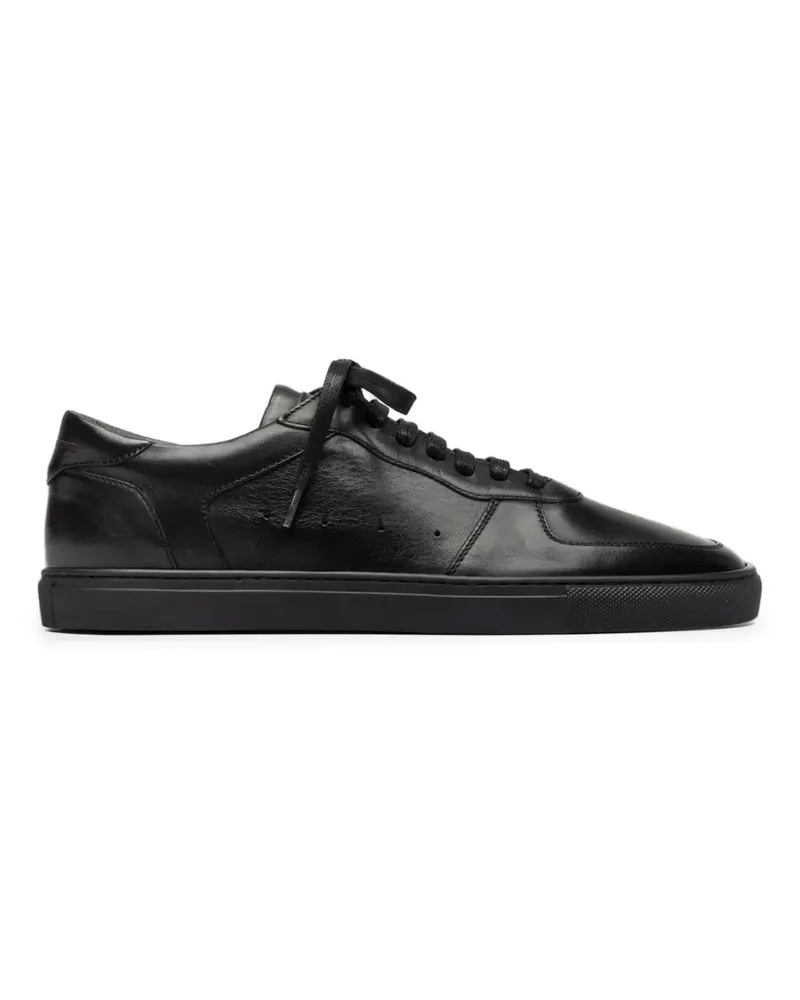 Officine Creative Italia Sisso 001 Sneakers mit Einsätzen - Schwarz Schwarz