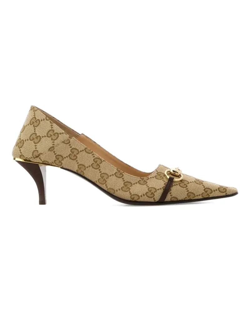 Gucci Horsebit Pumps 55mm - Nude Nude