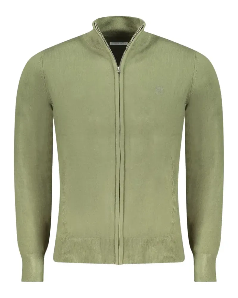 North Sails zip-up knitted cardigan - Grün Grün