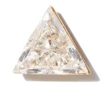 18kt Goldohrstecker mit einem Diamanten