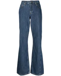 A.P.C. Ausgestellte Jeans Blau