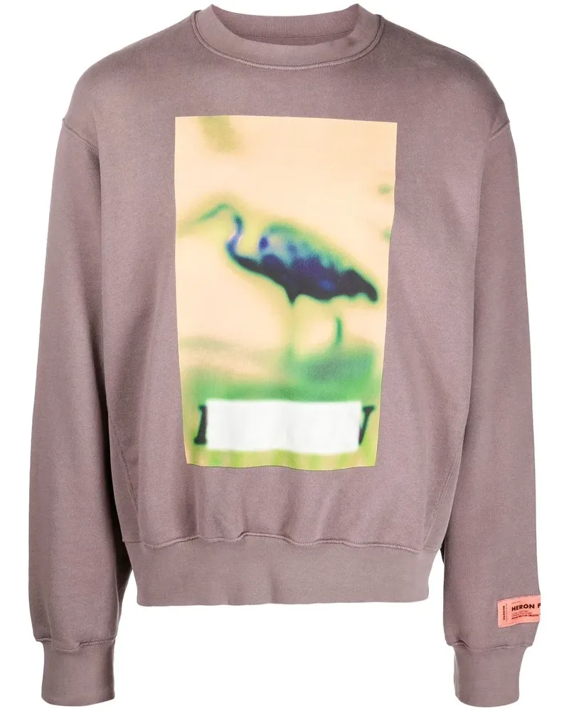 Heron Preston Sweatshirt mit Censored-Print - Grau Grau
