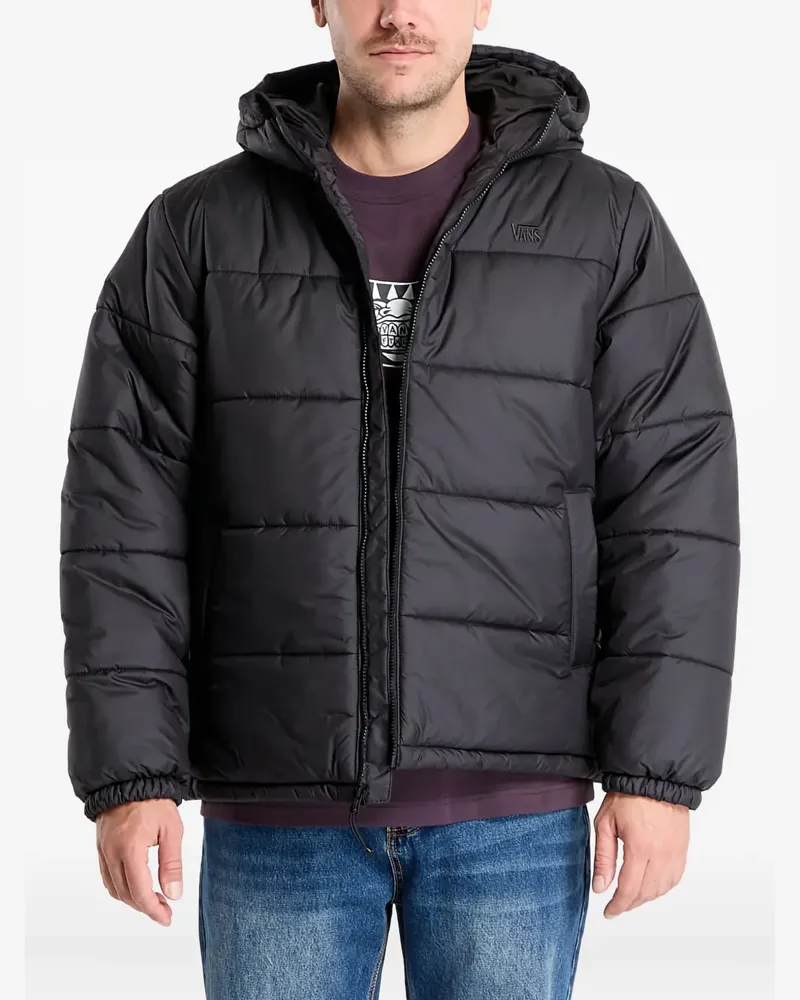 Vans Gesteppte MTE Hillgate Kapuzenjacke - Schwarz Schwarz