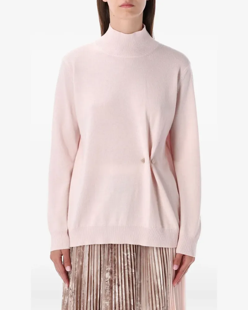Fabiana Filippi Pullover mit Stehkragen - Rosa Rosa