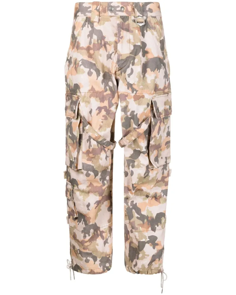 Isabel Marant Hose mit abstraktem Print - Nude Nude