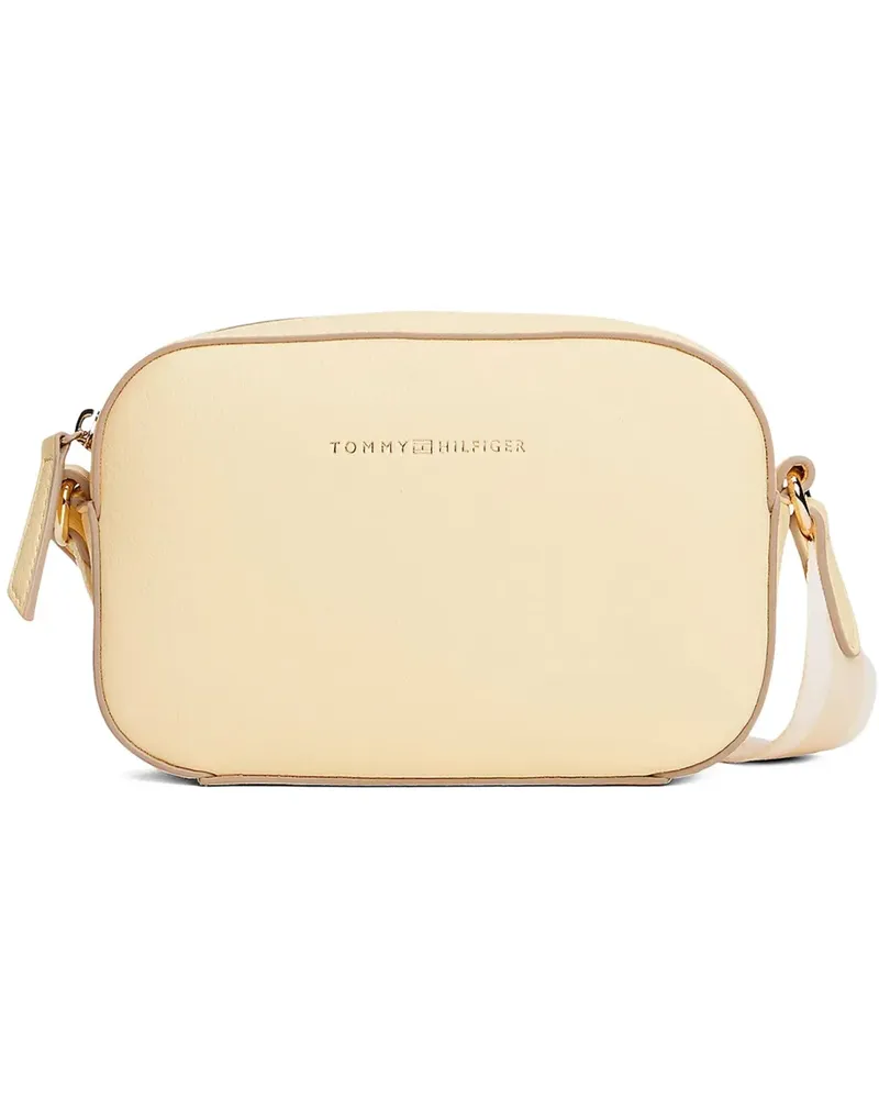 Tommy Hilfiger Umhängetasche mit gerpägtem Logo - Nude Nude