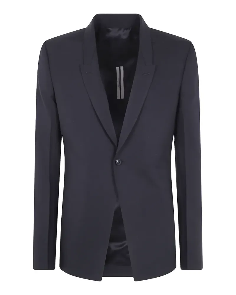 Rick Owens single-breasted blazer - Schwarz Schwarz