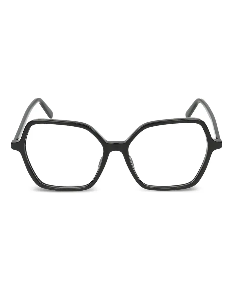 Marc Jacobs Brille mit eckigem Gestell - Schwarz Schwarz